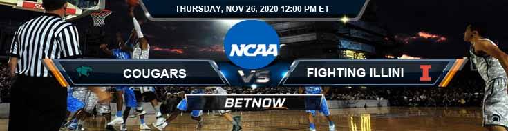 Chicago State Cougars vs Illinois Fighting Illini 11/26/2020 NCAAB Picks