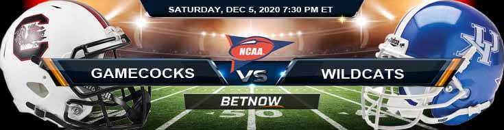 South Carolina Gamecocks Vs Kentucky Wildcats 1252020 Ncaaf 1885