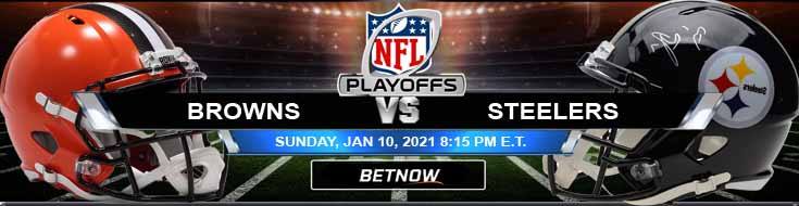 Cleveland Browns vs Pittsburgh Steelers 01/10/2021 Odds Football Betting