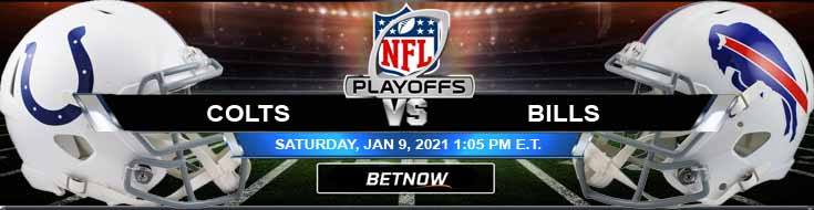 Indianapolis Colts Vs Buffalo Bills 01/09/2021 Odds, AFC Wild Card Playoff