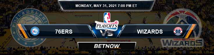 Philadelphia 76ers vs Washington Wizards 5/31/2021 NBA ...