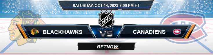 Chicago Blackhawks vs. Montreal Canadiens FREE LIVE STREAM (10/14